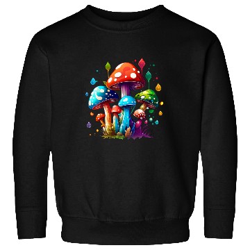 Discover Nature's Psychedelic Mushrooms Sweatshirts