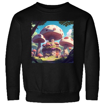 Discover Life Beneath the Mushrooms Sweatshirts
