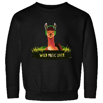 Discover Lloyd the Llama Rockstar Sweatshirts
