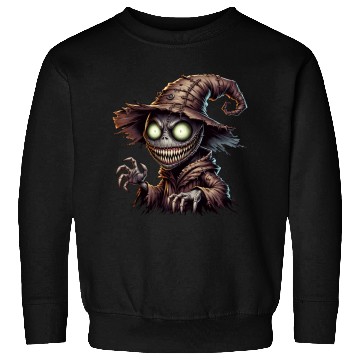 Discover Evil Scarecrow Witch – Creepy Halloween Horror Sweatshirts