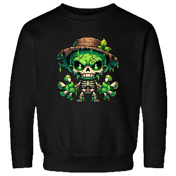 Discover Swamp Skeleton Mutant – Creepy Plant Monster Sweatshirts