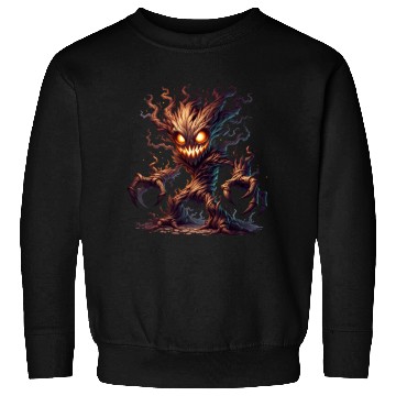 Discover Haunted Tree Monster – Creepy Forest Guardian Sweatshirts