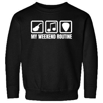 Discover Guitar Player Weekend Sweatshirts