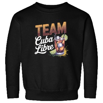 Discover Cocktail Bartender Team Cuba Libre Sweatshirts