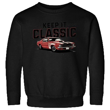 Discover Vintage Muscle Car Keep It Classic Sweatshirts