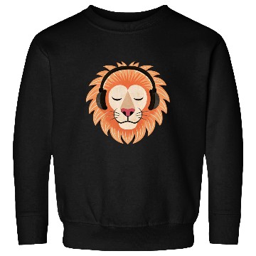 Discover Bass the Vinyl Lion Sweatshirts