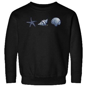 Discover Cute Sea Creatures starfish Ocean Watercolor Sweatshirts