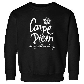 Discover Carpe Diem Seize the Day Oversized Sweatshirts