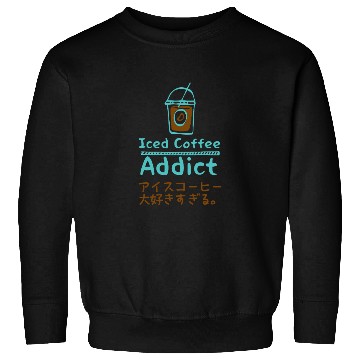 Discover Iced Coffee Addict Mint Sweatshirts