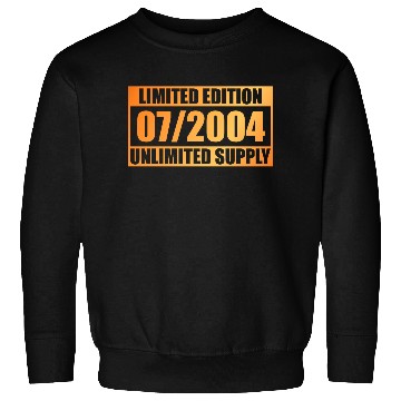 Discover 21st birthday Limited Edition - ꝏ Supply 07/2004 Sweatshirts