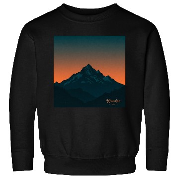 Discover Wanderlust Peaks Sweatshirts
