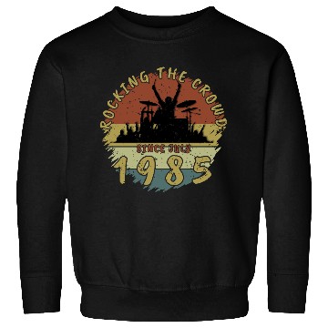 Discover 40th Birthday Rocking the crowd DRM 07/1985 Sweatshirts