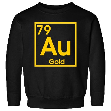 Discover AU Gold – Elemental Gold Label Design Sweatshirts