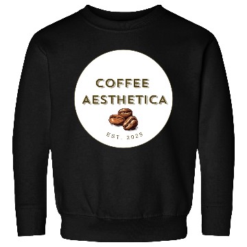 Discover Coffee Aesthetica Logo Sweatshirts