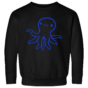 Discover Octopus squid tentacle cephalopod cute sweet comic Sweatshirts