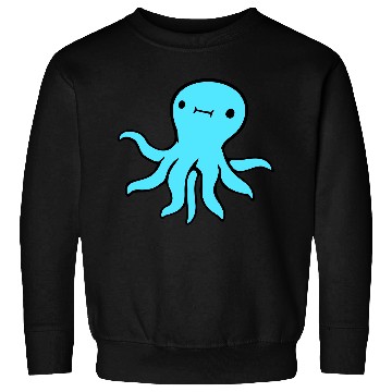 Discover Octopus squid tentacle cephalopod cute sweet comic Sweatshirts