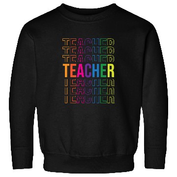 Discover Stacked Teacher Back To School Sweatshirts
