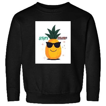 Discover “Stay Sharp” (Pineapple with Sunglasses) Sweatshirts