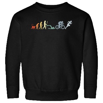 Discover Swim Bike Run Evolution Sweatshirts