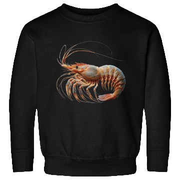 Discover Ocean Elegance : The Grace of a Shrimp Sweatshirts