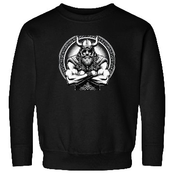 Discover Viking Warrior Man Odin Thor Norman Walhalla Sweatshirts