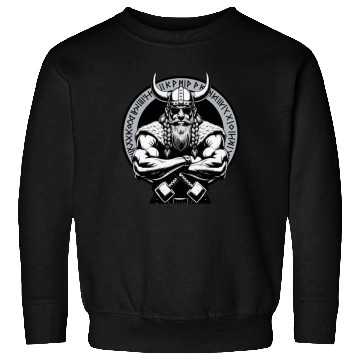 Discover Viking Warrior Man Odin Thor Norman Walhalla Sweatshirts