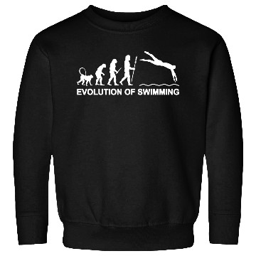 Discover Swimming Evolution Sweatshirts