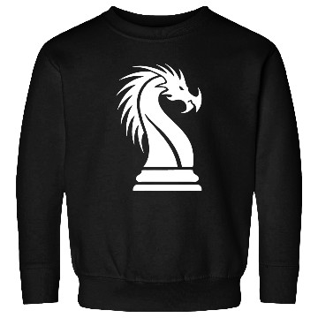 Discover Chess Dragon white Sweatshirts