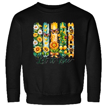 Discover Let It Bee Positivity Spring Summer Sweatshirts