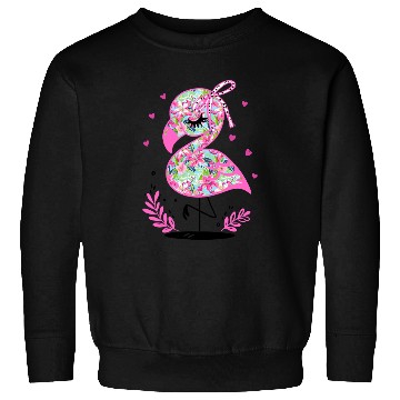 Discover Tropical Flamingo Coquette Summer Sweatshirts