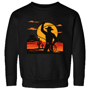 Discover Lasso the Sunset Cowboy Sweatshirts