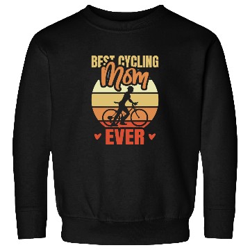 Discover Best Cycling Mom Ever Sweatshirts