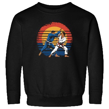 Discover Retro Vintage Jiu Jitsu Martial Arts Grappling Sweatshirts