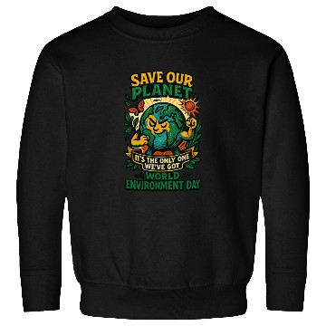 Discover Earth Celebrates World Environment Day Sweatshirts