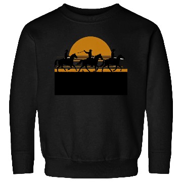 Discover Cowboy Sunset Adventure Sweatshirts