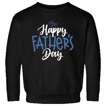 Discover Happy Father's Day Handwritten Design Sweatshirts