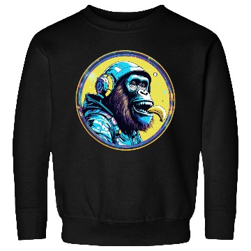 Discover Cool Monkey Logo Sweatshirts