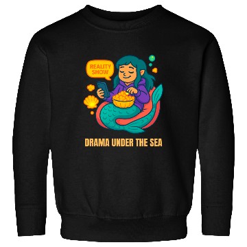 Discover Drama Under the Sea Sweatshirts