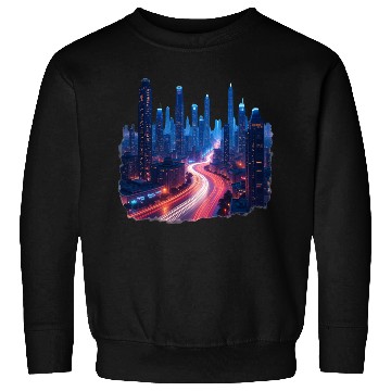 Discover Urban Pulse Cairo – Modern City Lights Sweatshirts