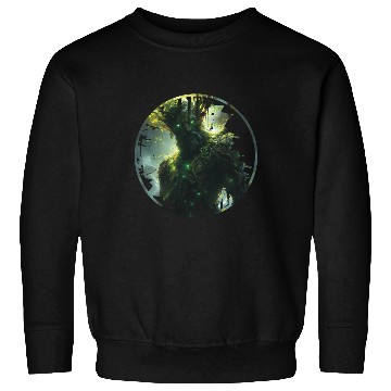 Discover Natural Guard With Bright Aura Sweatshirts