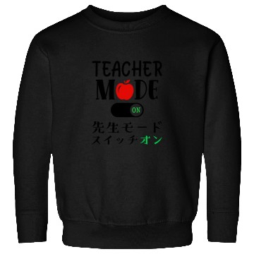 Discover Teacher Mode On Red Apple Sweatshirts