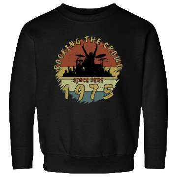 Discover 50th Birthday Rocking the crowd DRM 06/1975 Sweatshirts
