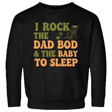 Discover Funny Dad Bod Baby Sleep Sweatshirts