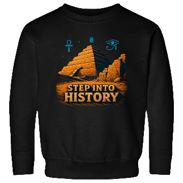 Discover Step into History Sweatshirts