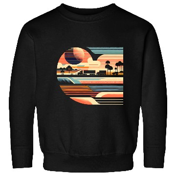 Discover Vintage Sunset Drive Sweatshirts