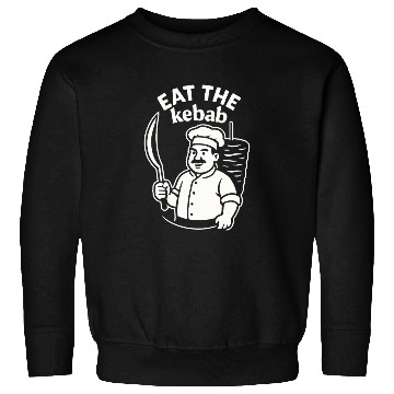 Discover Eat the Kebab – Funny Doner Chef Sweatshirts
