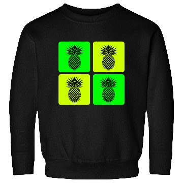 Discover Pop Art Pineapple Sweatshirts
