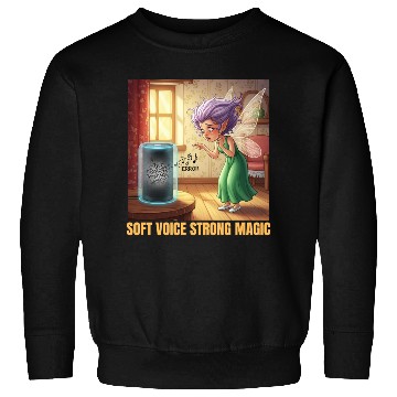 Discover Soft Voice, Strong Magic Sweatshirts
