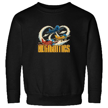 Discover Aerobatic Pilot Aerobatics Airplane Enthusiast Sweatshirts