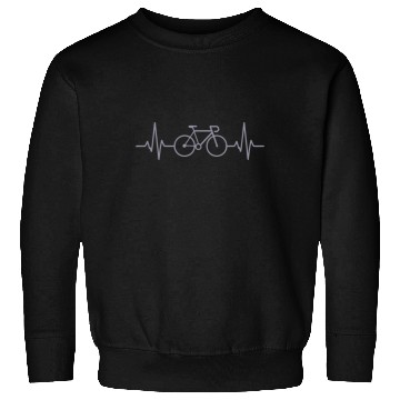 Discover Bike Heartbeat Line Sweatshirts